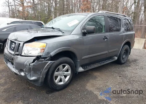 2015 Nissan Armada Platinum/Sl/Sv from USA, damaged, VIN 5N1AA0NC8FN612670